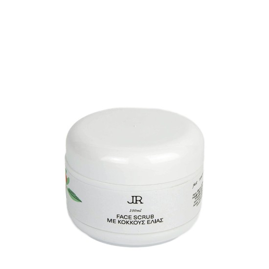 Jr face scrub με κόκκους ελιάς Jr face scrub με κόκκους ελιάς